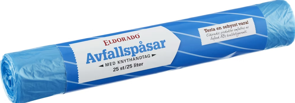 Avfallspåse 25L 25 st, Eldorado