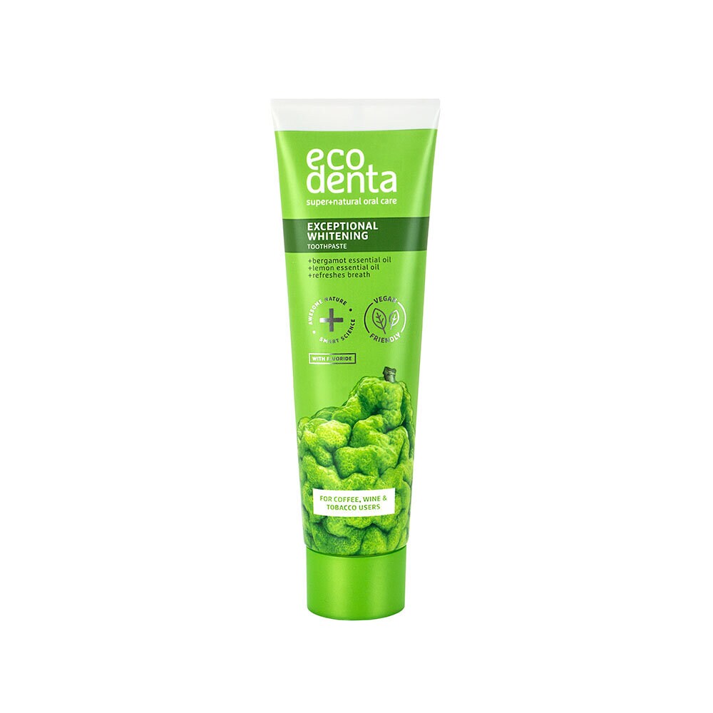 Exceptional Whitening Toothpaste With Bergamote Oil 100ml Ecodenta