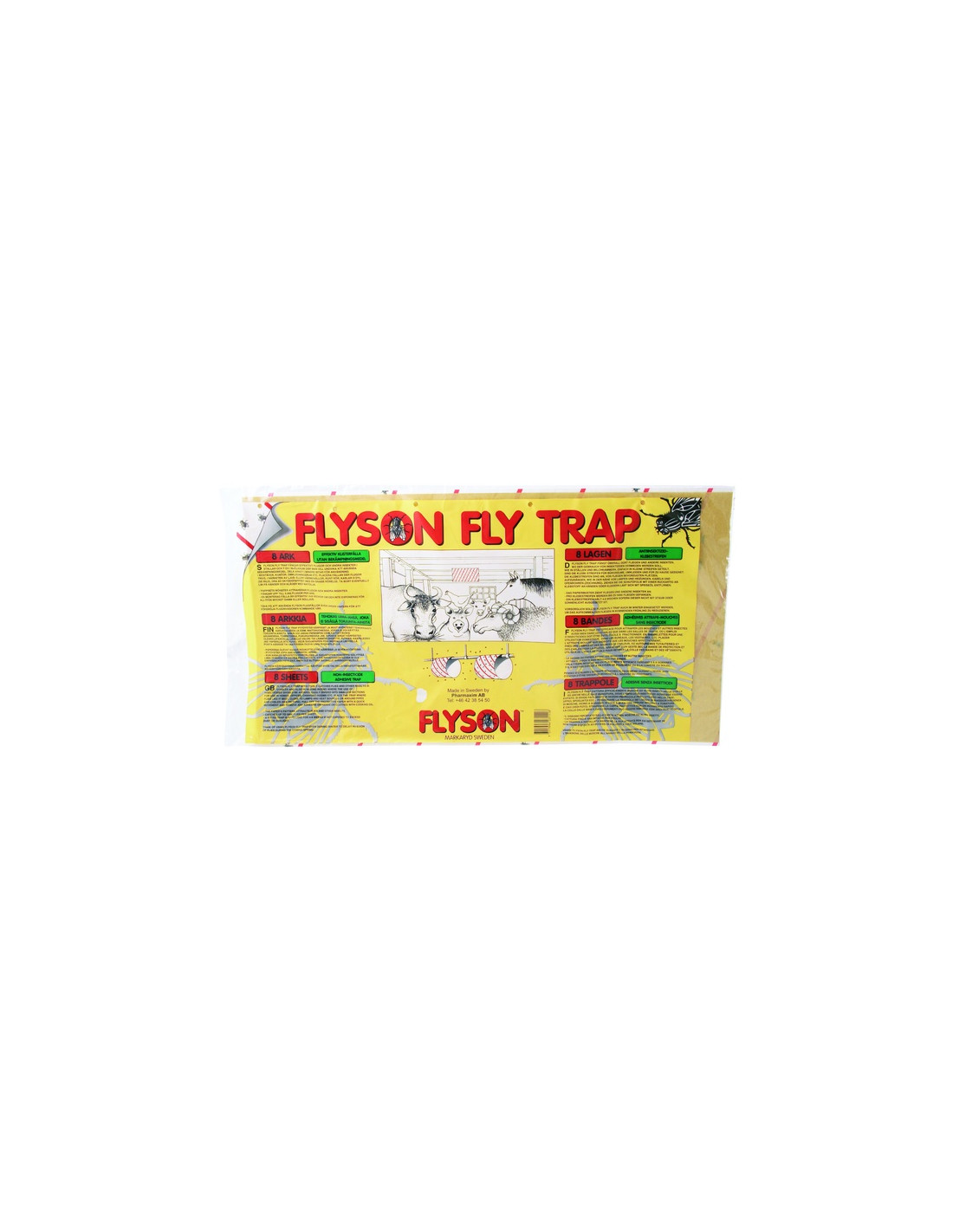 FLUGFÄLLAN FLY TRAP 8ark/frp