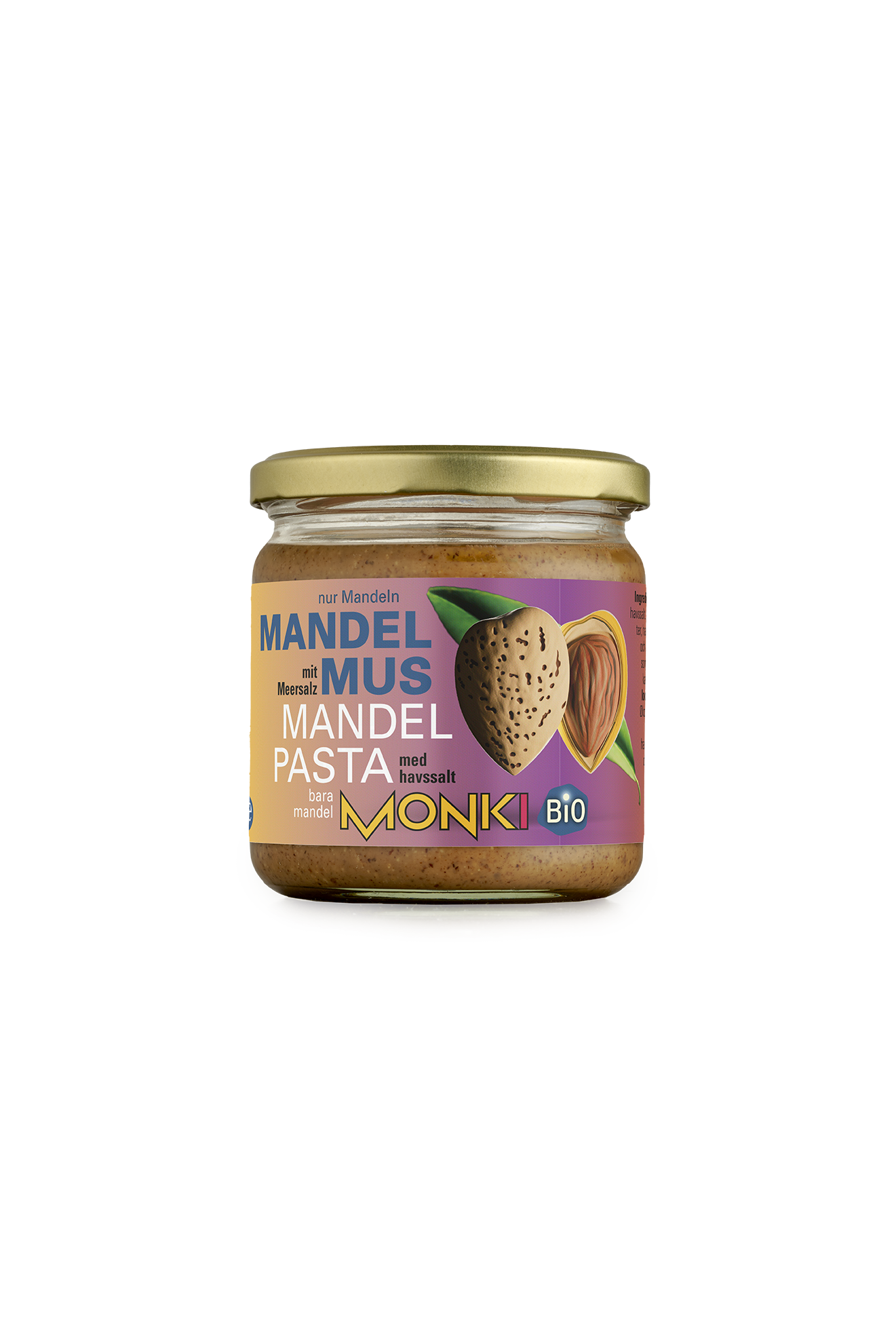Mandelsmör 330g Monki