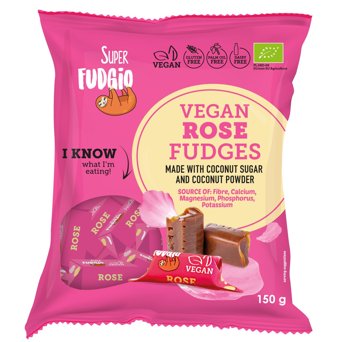 Fudge Rosenblad 150g Super Fudgio