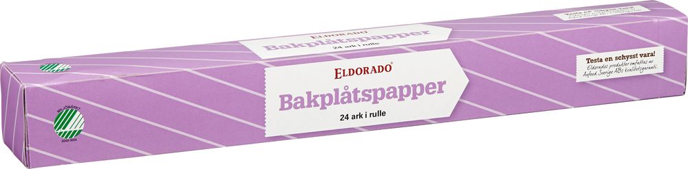 Bakplåtspapper 24 st, Eldorado