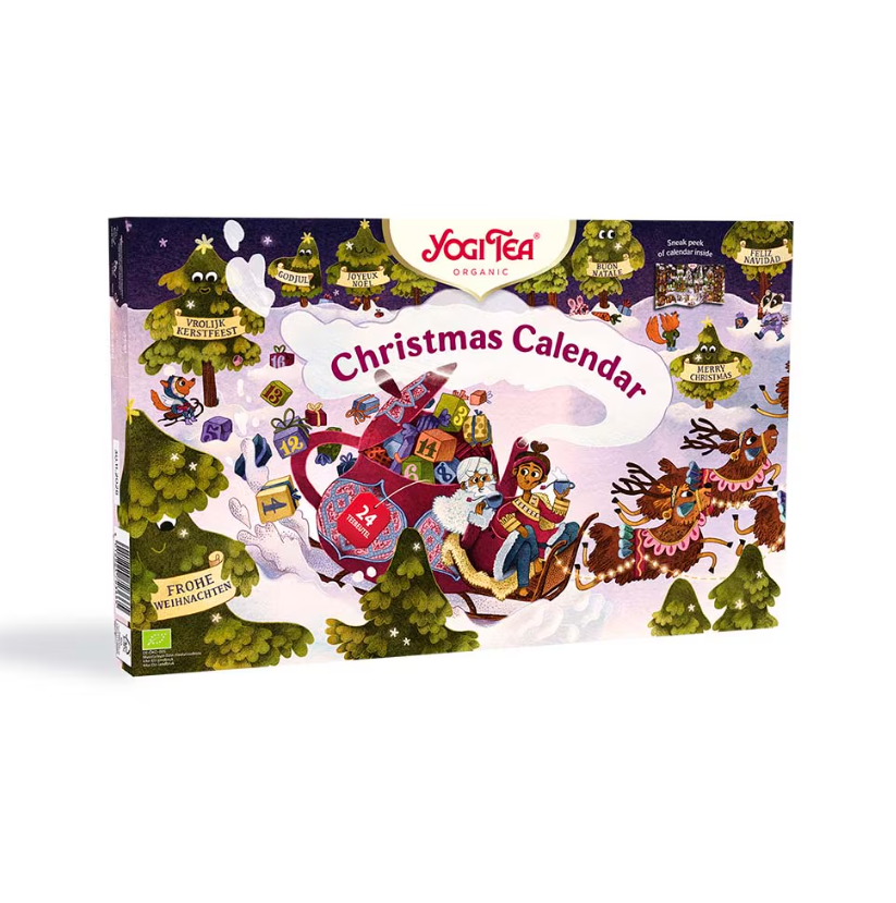 Yogi Tea Adventskalender 2025 24 tepåsar