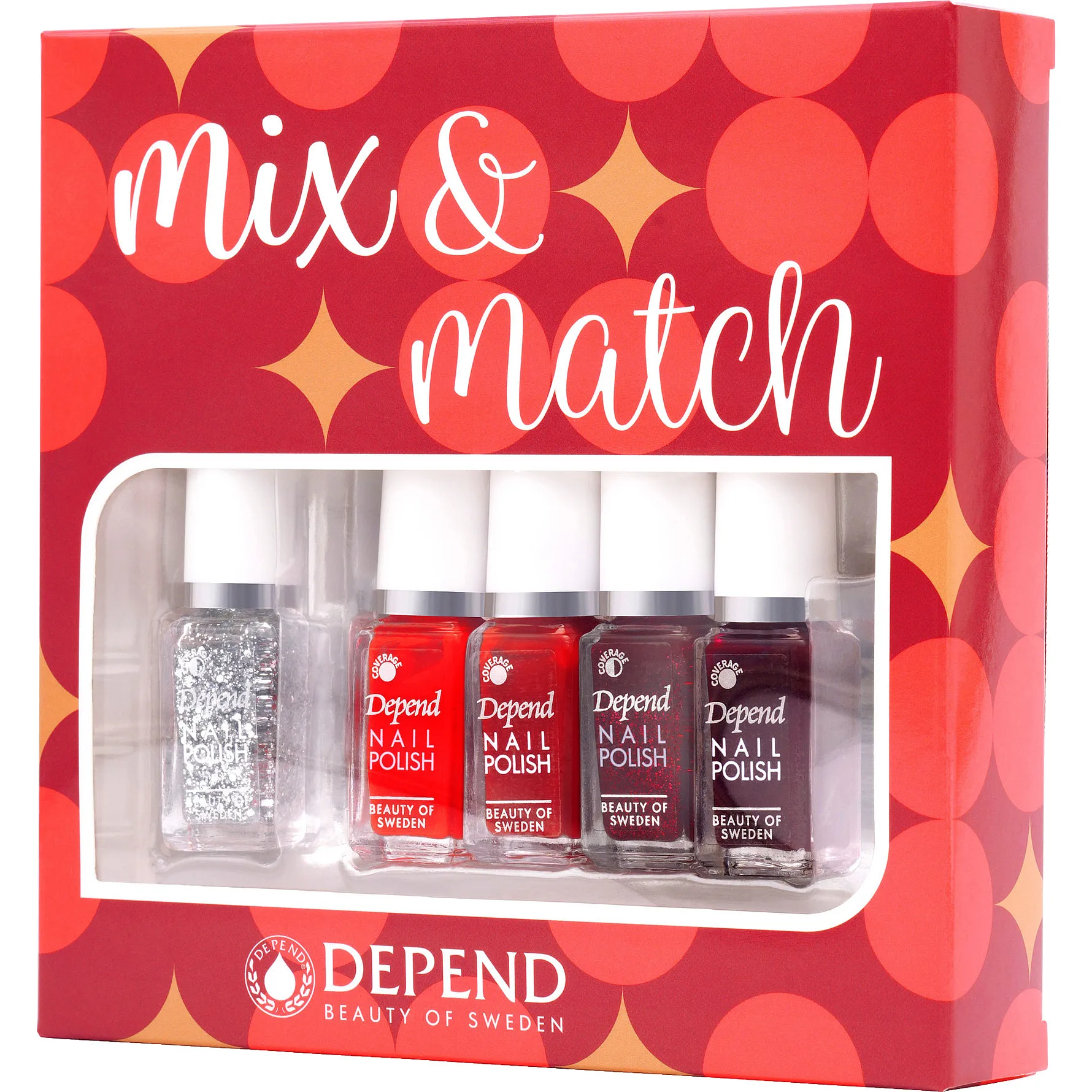 Nail Polish 5-pack- Depend