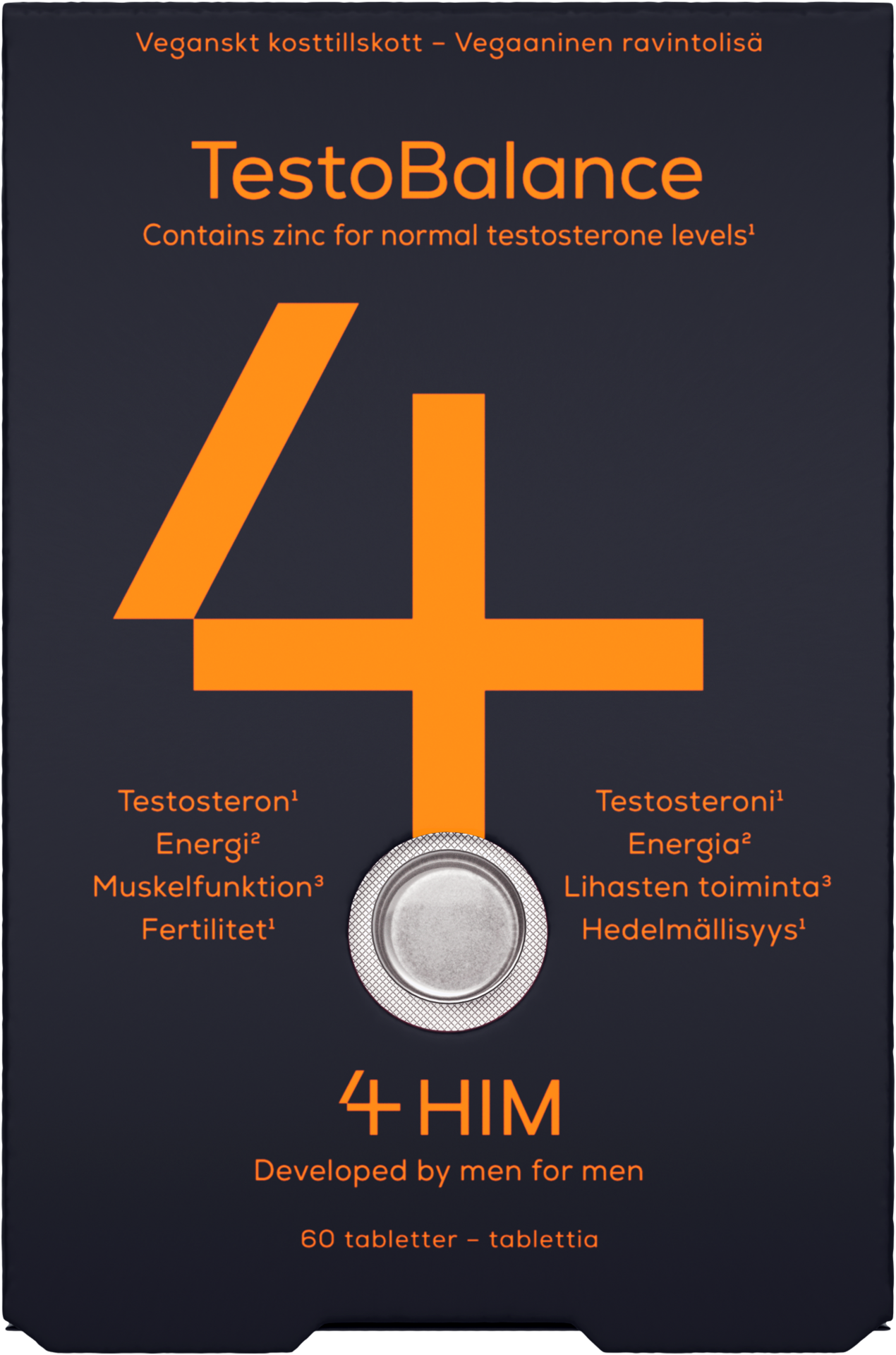 4Him TestoBalance 60 tabletter