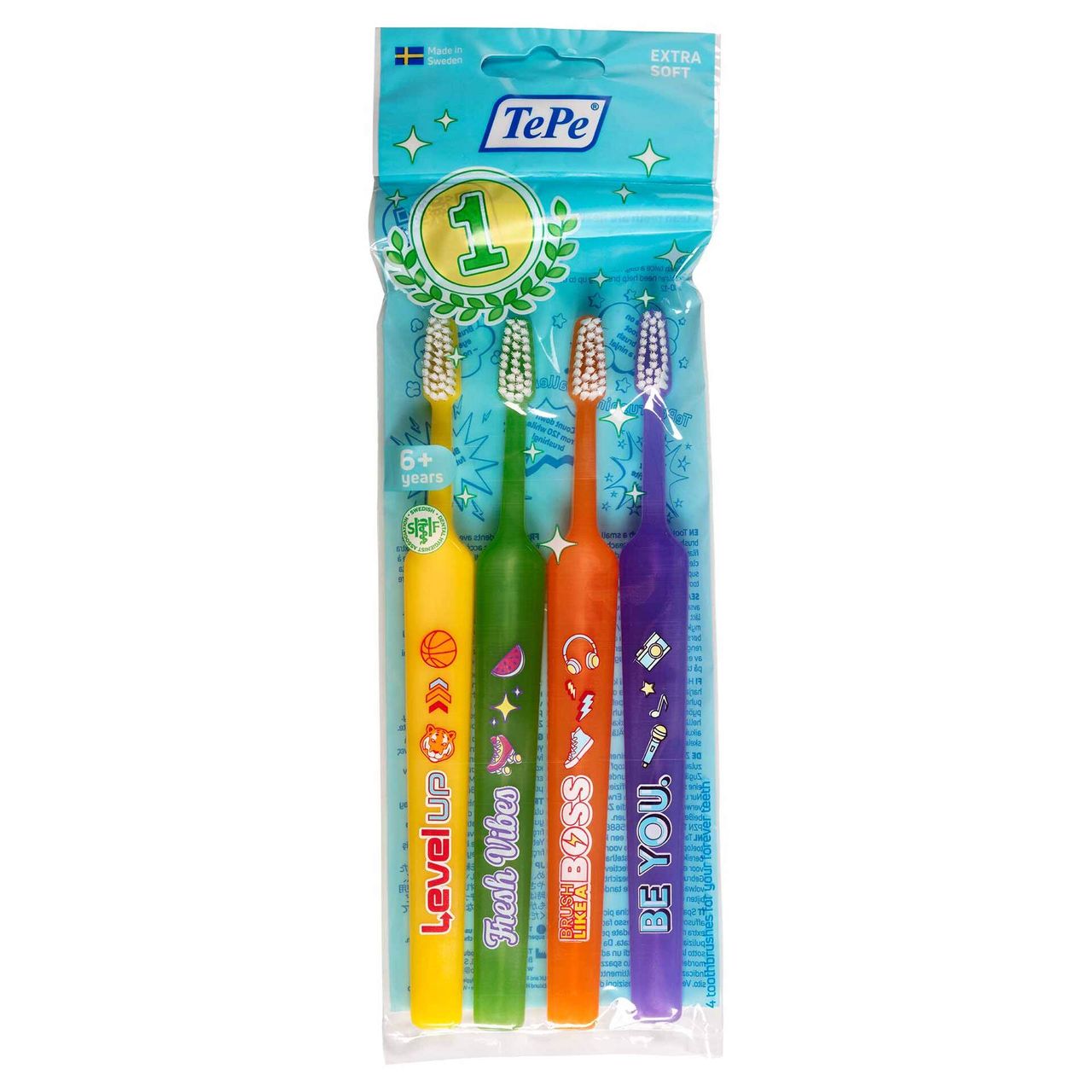 TePe Kids Extra Soft 4 st