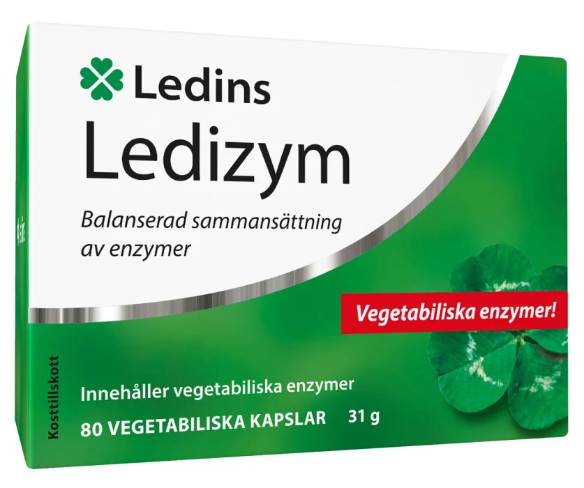 Ledins Ledizym 60 kapslar
