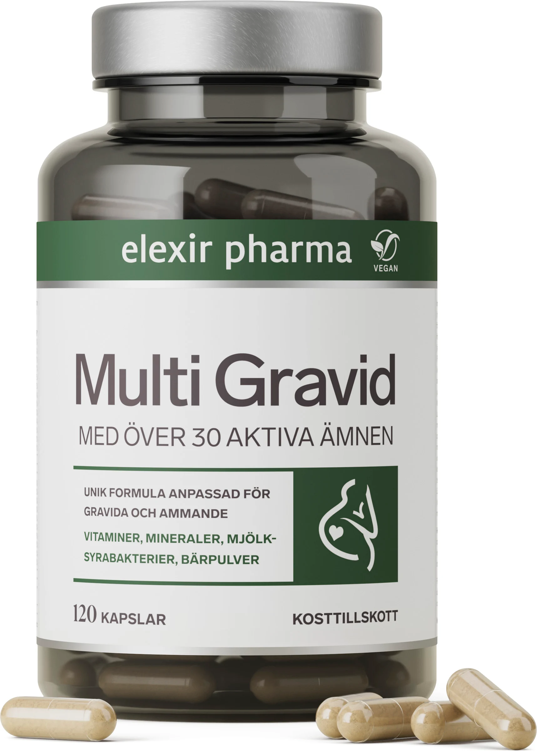 Elexir Multivitamin Gravid, 120 st