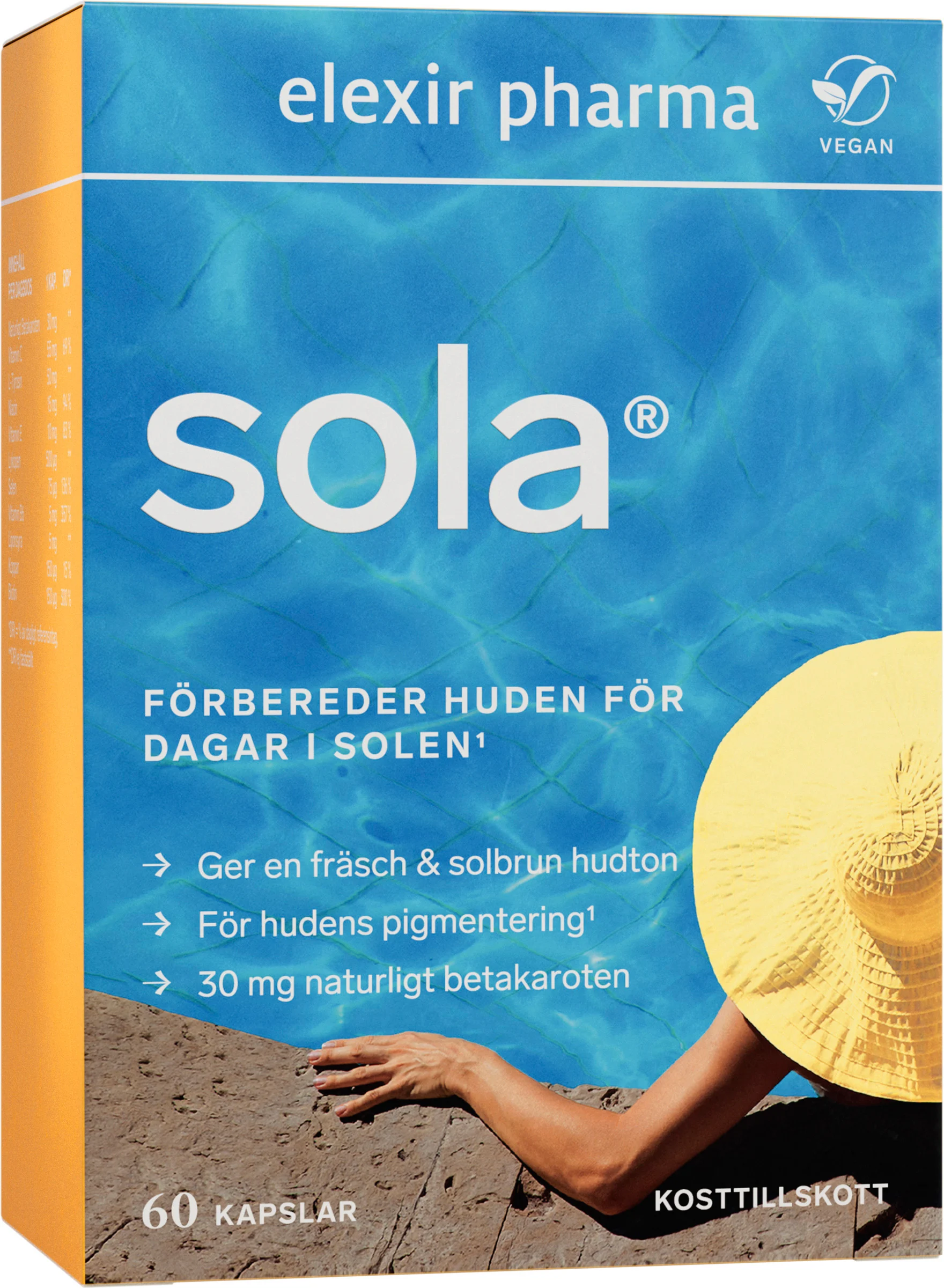 Elexir Pharma SOLA Betakaroten 60 kapslar