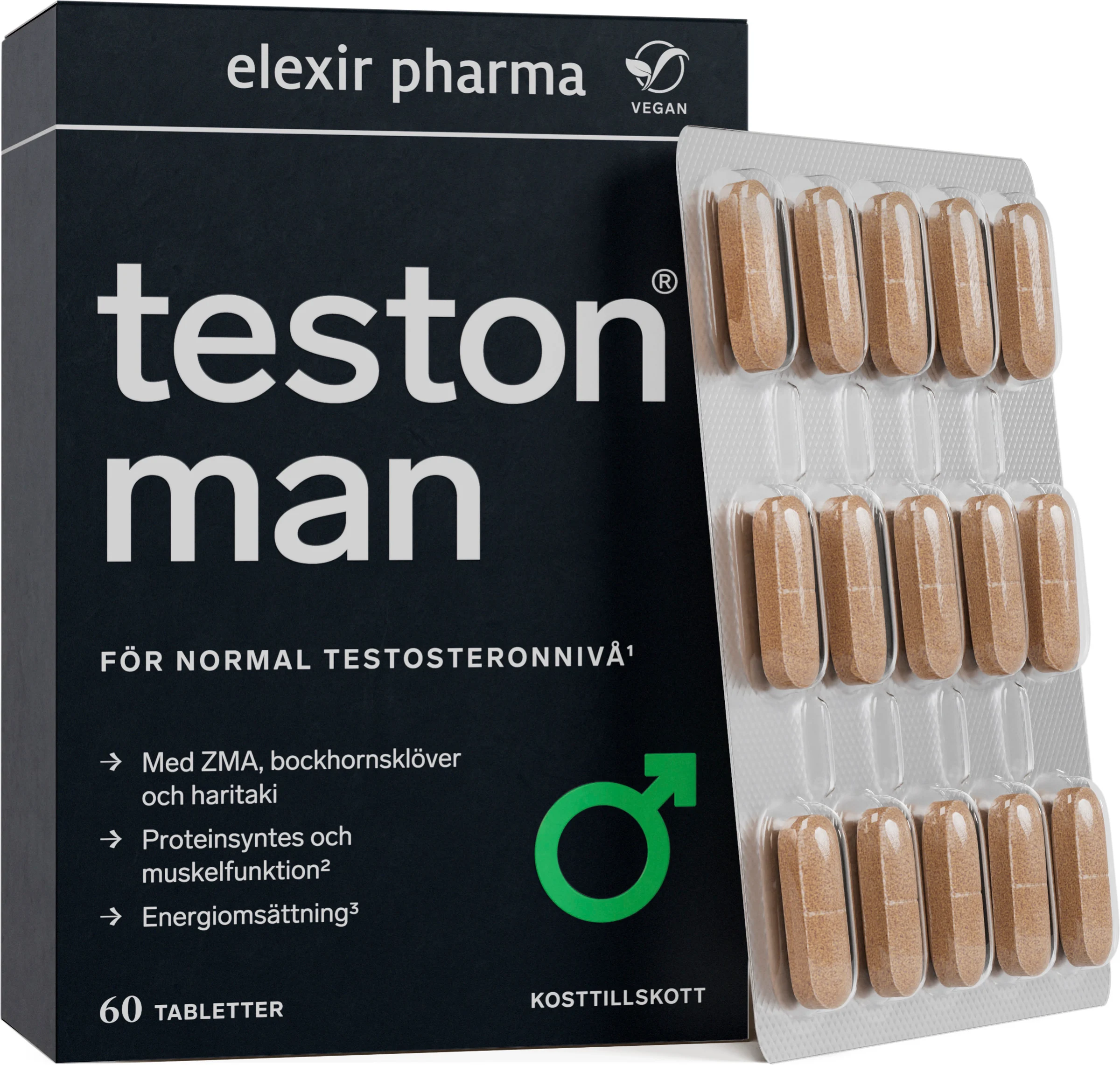 Elexir Teston Man Balans 60 tabletter