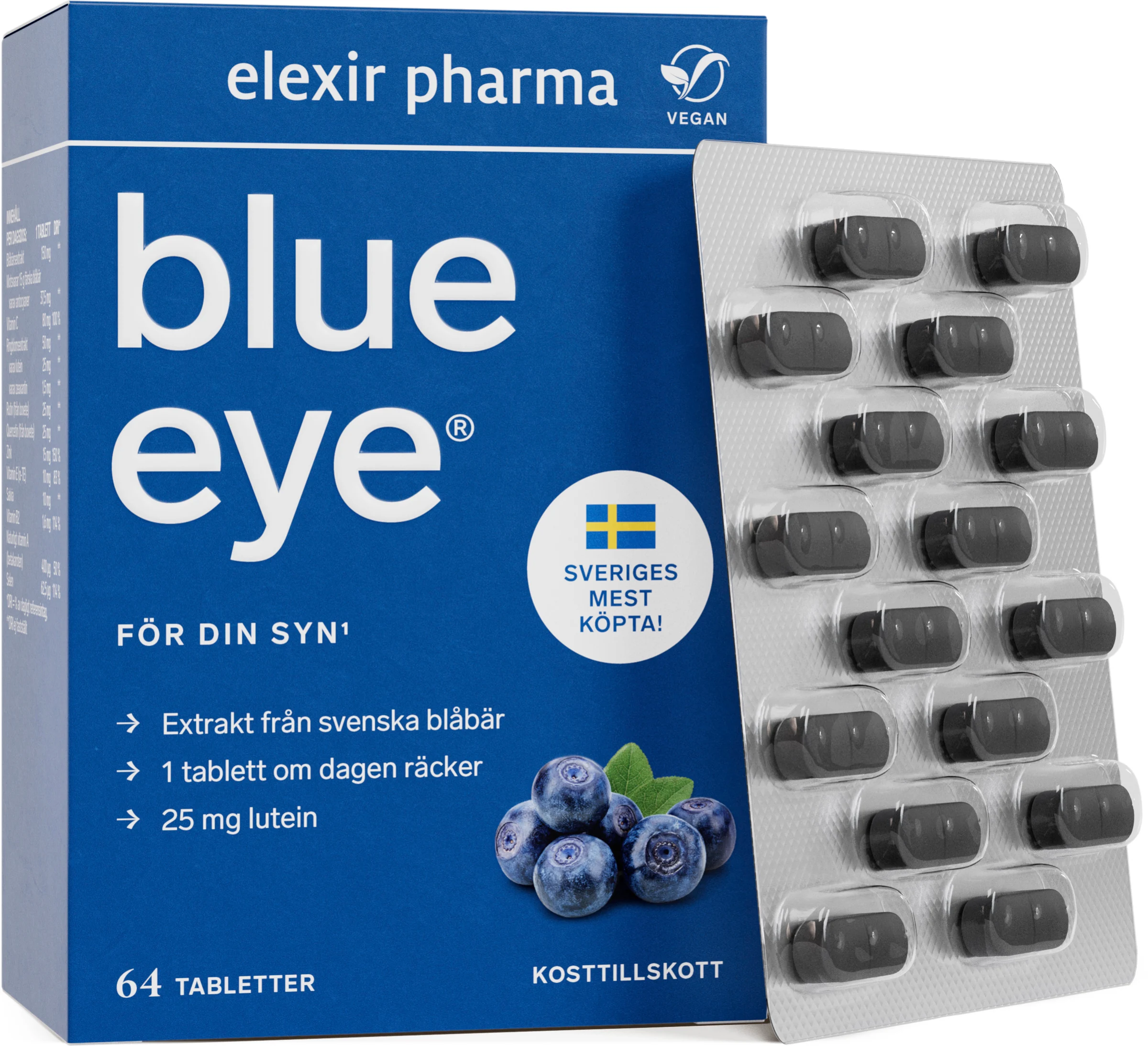 Elexir Blue Eye 64 tabletter