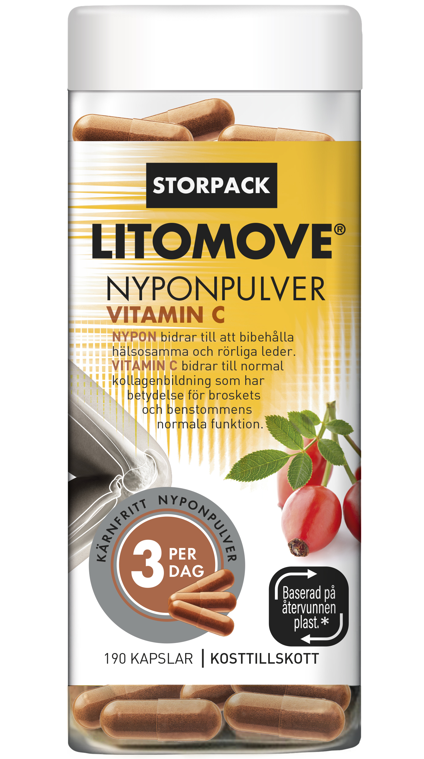 Litomove kapslar 190 st