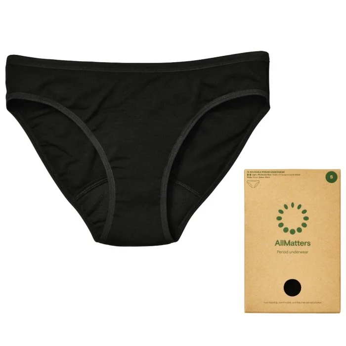 Period underwear / Menstrosor bikini svart L