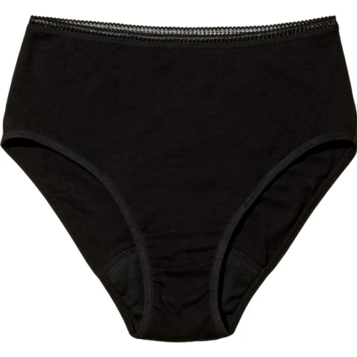 Period underwear High-waist svart - Allmatters XL