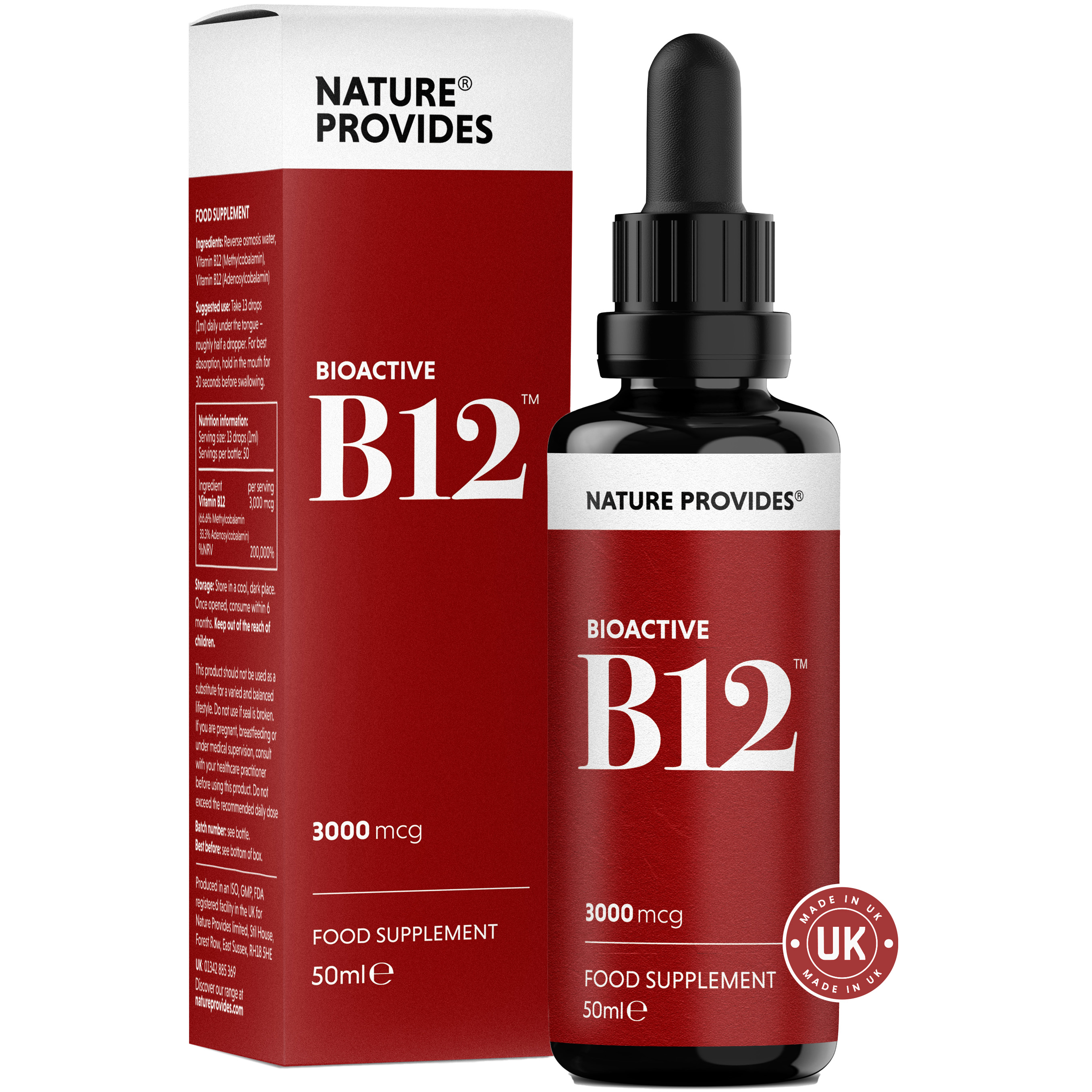 Bioactive B12 50ml - Nature Provides
