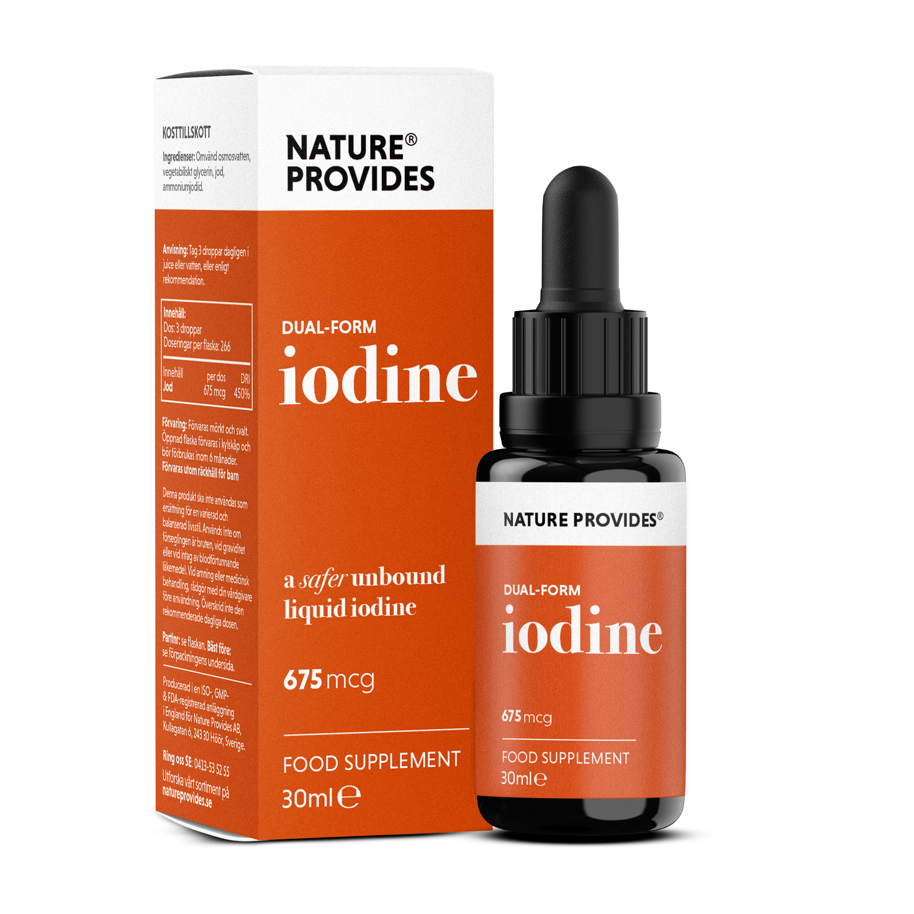 Dual-form iodine 30ml - Nature Provides