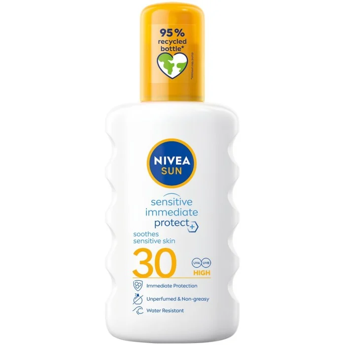 Solspray Sensitive Immediate Protect Soothing Spray SPF30, 200 ml