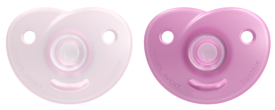Philips Avent Soothie-Napp 0-6 mån Rosa/Ljusrosa