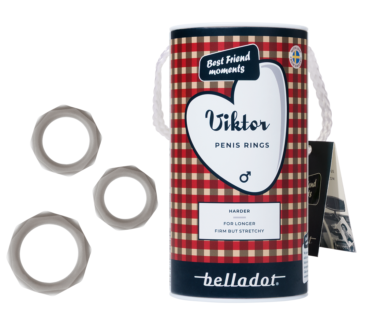 Belladot Viktor Penisringar 3st