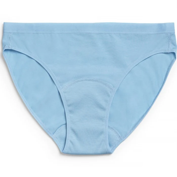 Menstrosa Teens, lätt absorption – Bikini briefs, Blå L